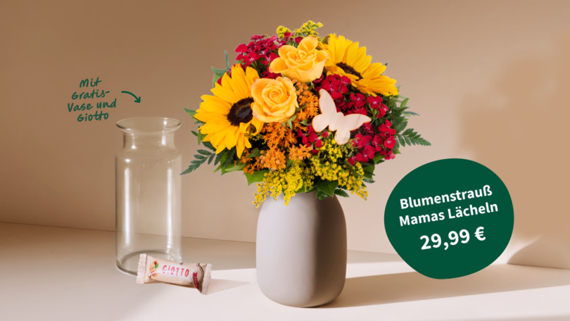 Blumenstrauß Mamas Lächeln für 29,99 €