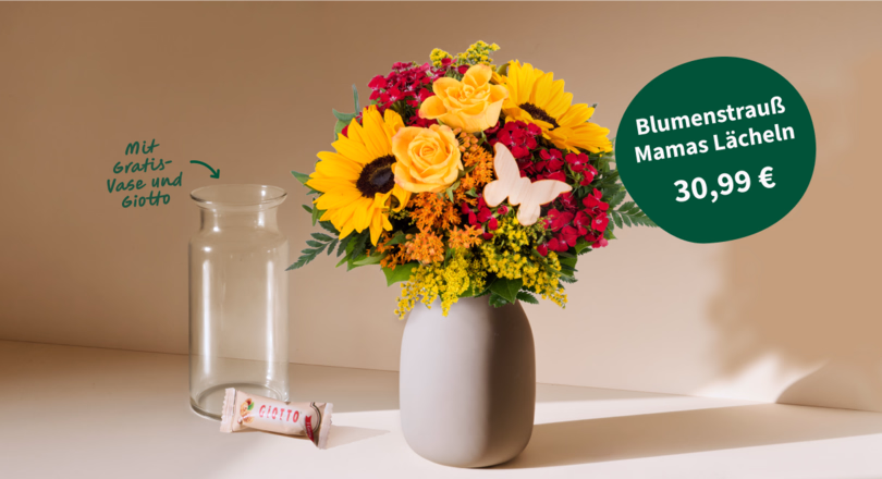 Blumenstrauß Mamas Lächeln für 30,99 €