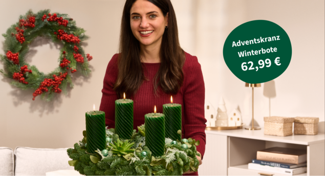 Adventskranz Winterbote 62,99 €