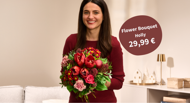 Flower Bouque Holly for 29,99 €
