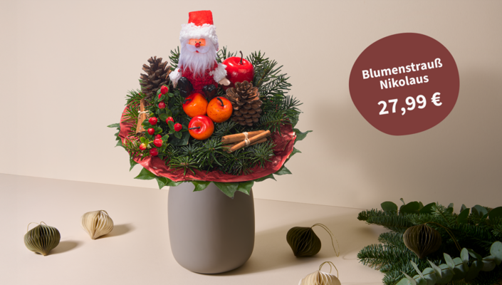 Blumenstrauß Nikolaus für 27,99 €