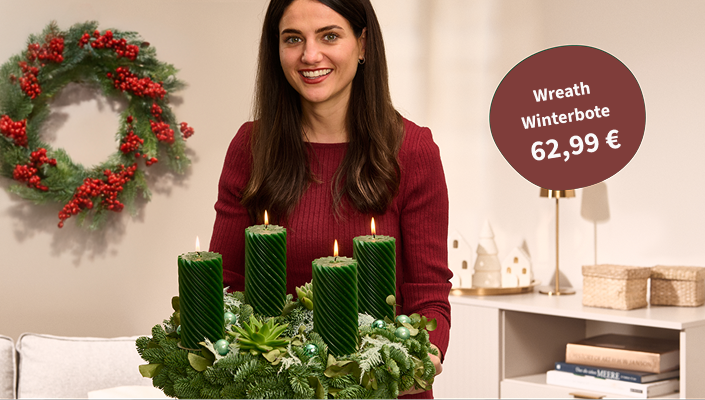 Advent Wreath Winterbote for 62,99 €
