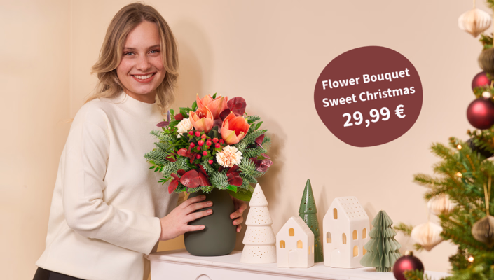 Flower Bouquet Sweet Christmas for 28,99 €