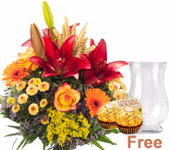 Flower Bouquet Herbstsonne