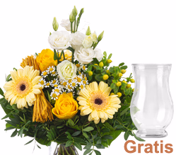 Blumenstrauß Sonnengelb
