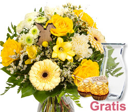 Blumenstrauß Hasennest Blumenstrauß Hasennest