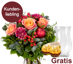 Blumenstrauß Kaminfeuer Blumenstrauß Kaminfeuer