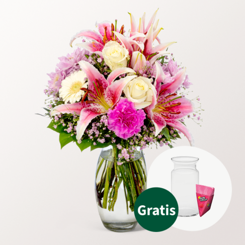 Blumenstrauß Glücksmoment