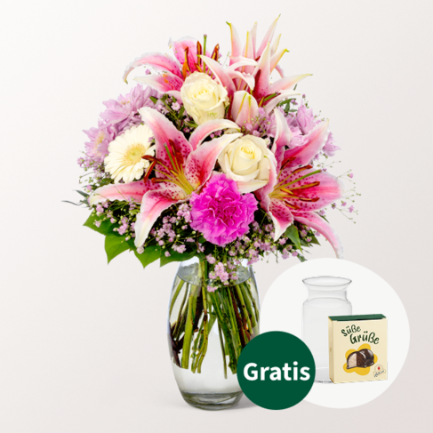 Blumenstrauß Glücksmoment