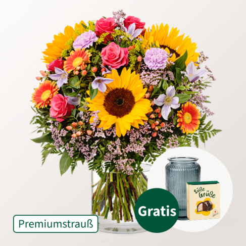 Premiumstrauß Farbenfreude