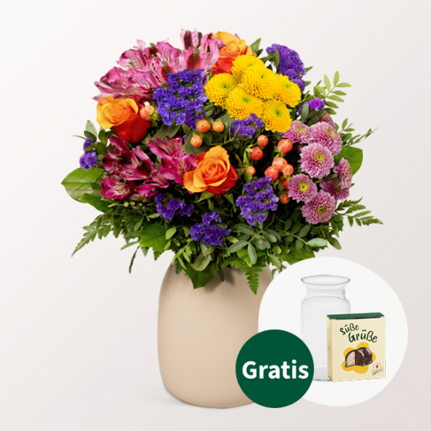 Blumenstrauß Herbstromanze