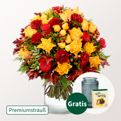 Premiumstrauß Herbstfeuer