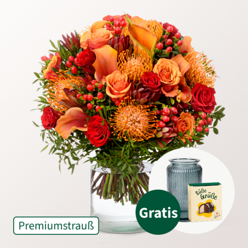 Premiumstrauß Herbstblüte