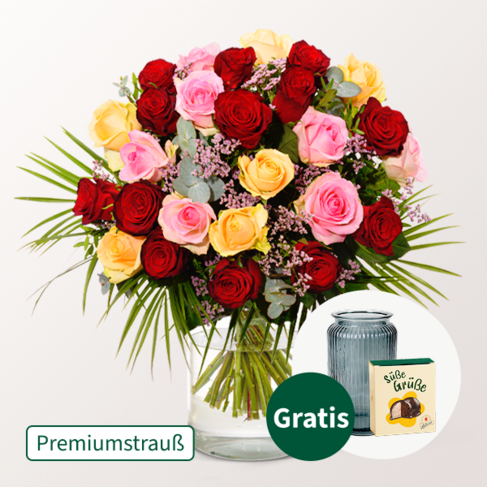 Premiumstrauß Rosenfest