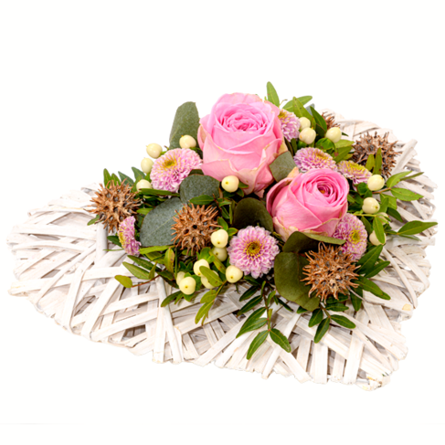 Trauerherz Dankbarkeit und Liebe von bestellen