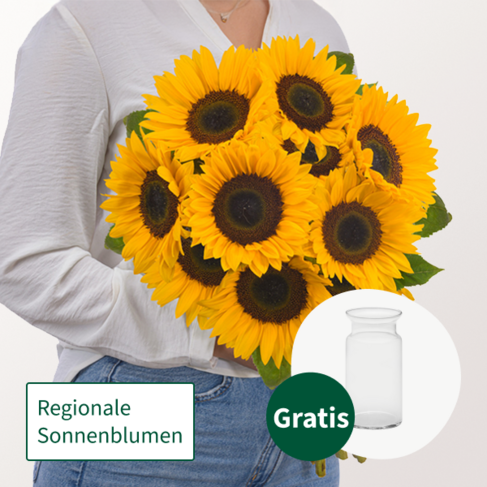 Sonnenblumen im Bund