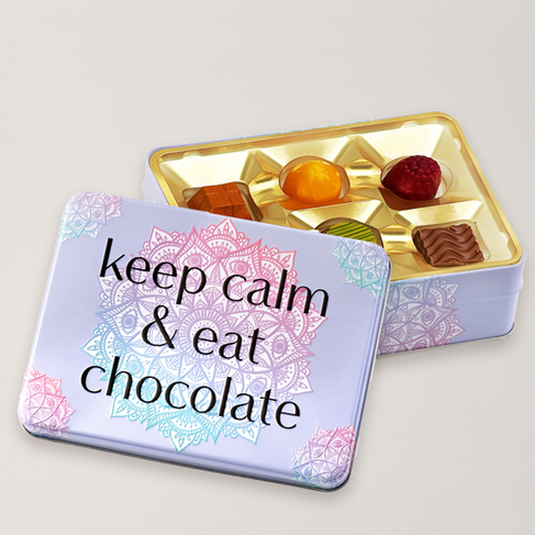 PräSentdose ?Keep Calm And Eat Chocolate?-image