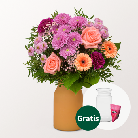 Blumenstrauß Farbspiel