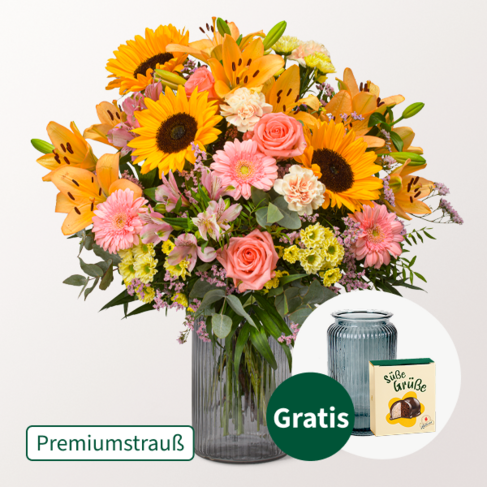 Premiumstrauß Süße Sommerfreude