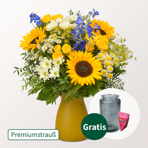 Premiumstrauß Sonnenglühen