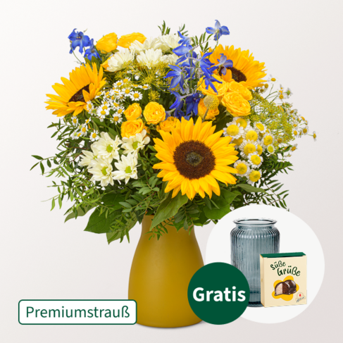 Premiumstrauß Sonnenglühen